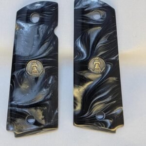 American 1911 Grips | Liberty Bell Medallion | Full Size Pearl