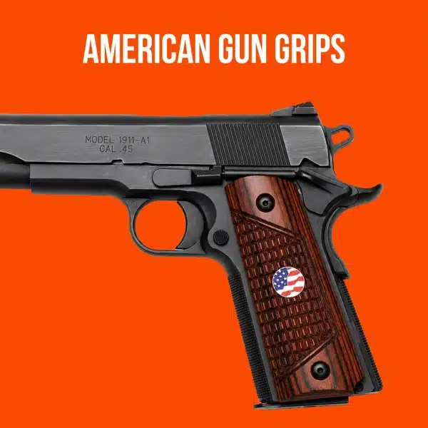 Patriotic American gun grips provided by Premium Grips