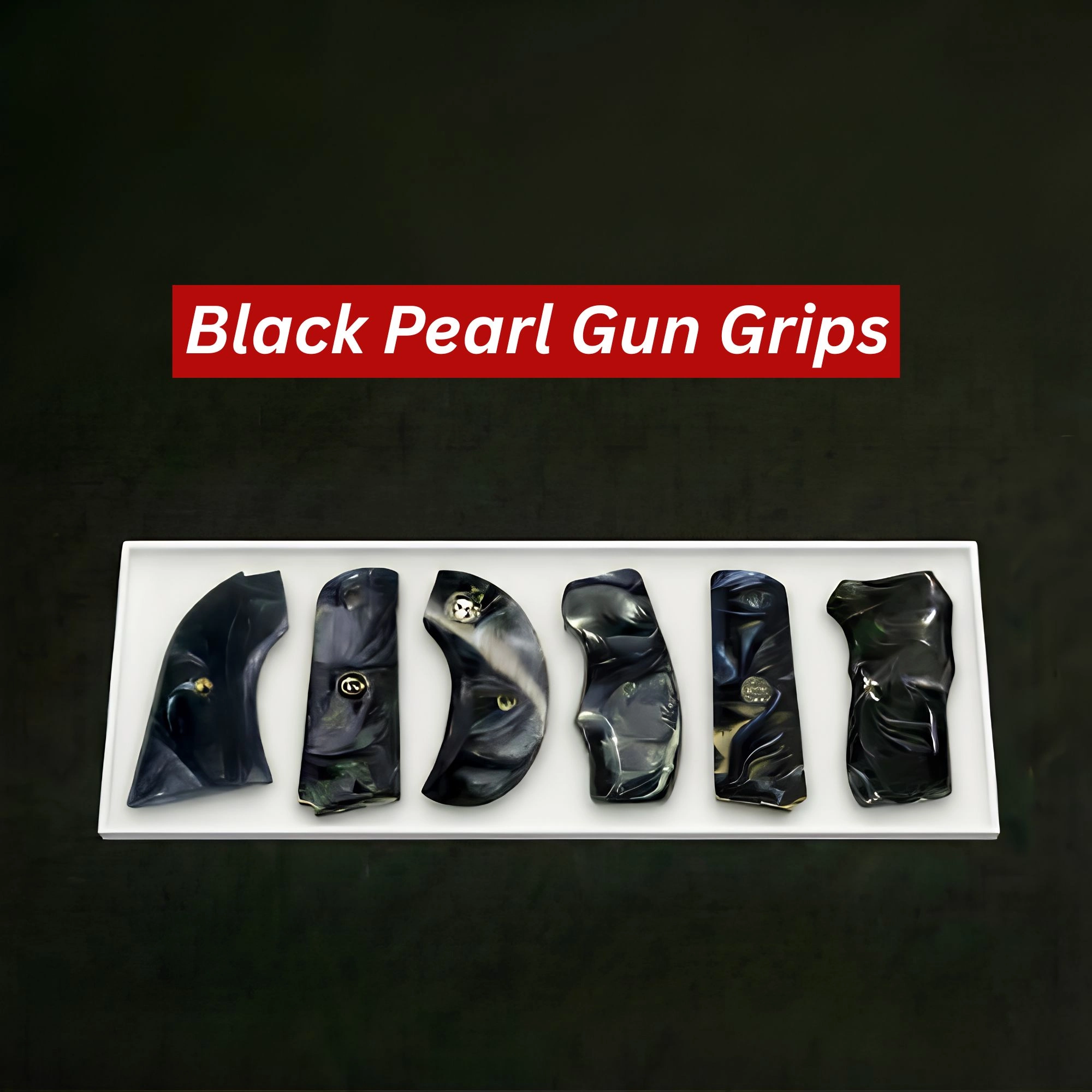 Black pearl gun grip option by premium grips