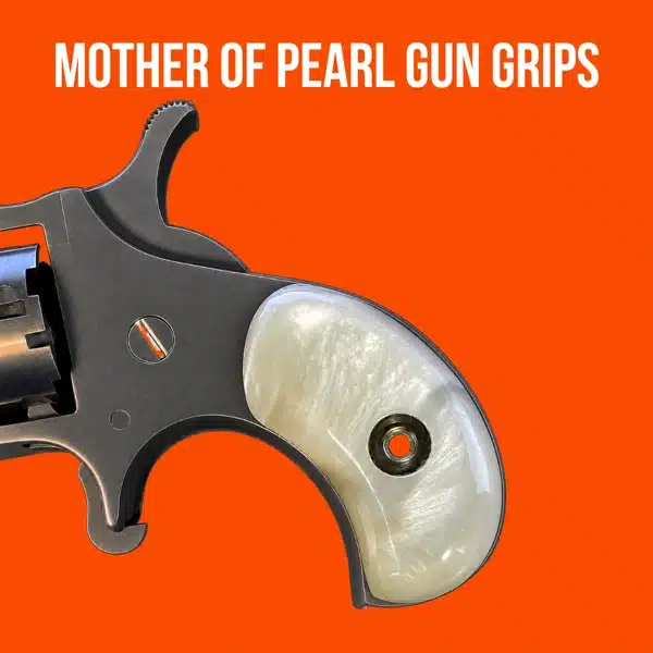 Mother of pearl gun grips