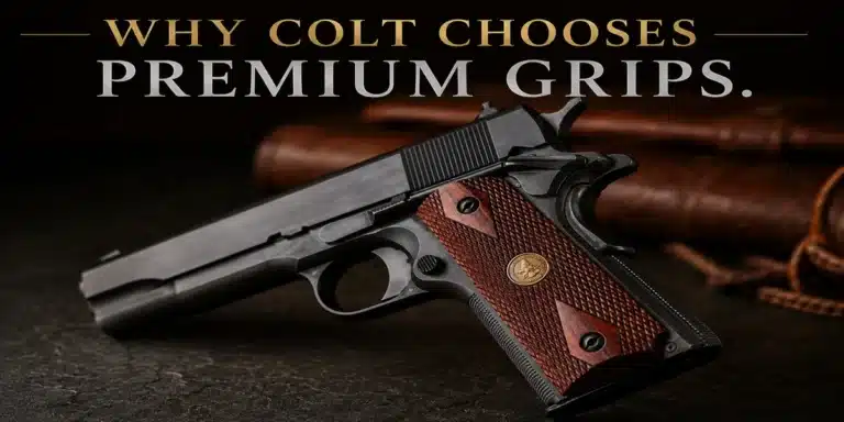 Why Colt choses premium grips