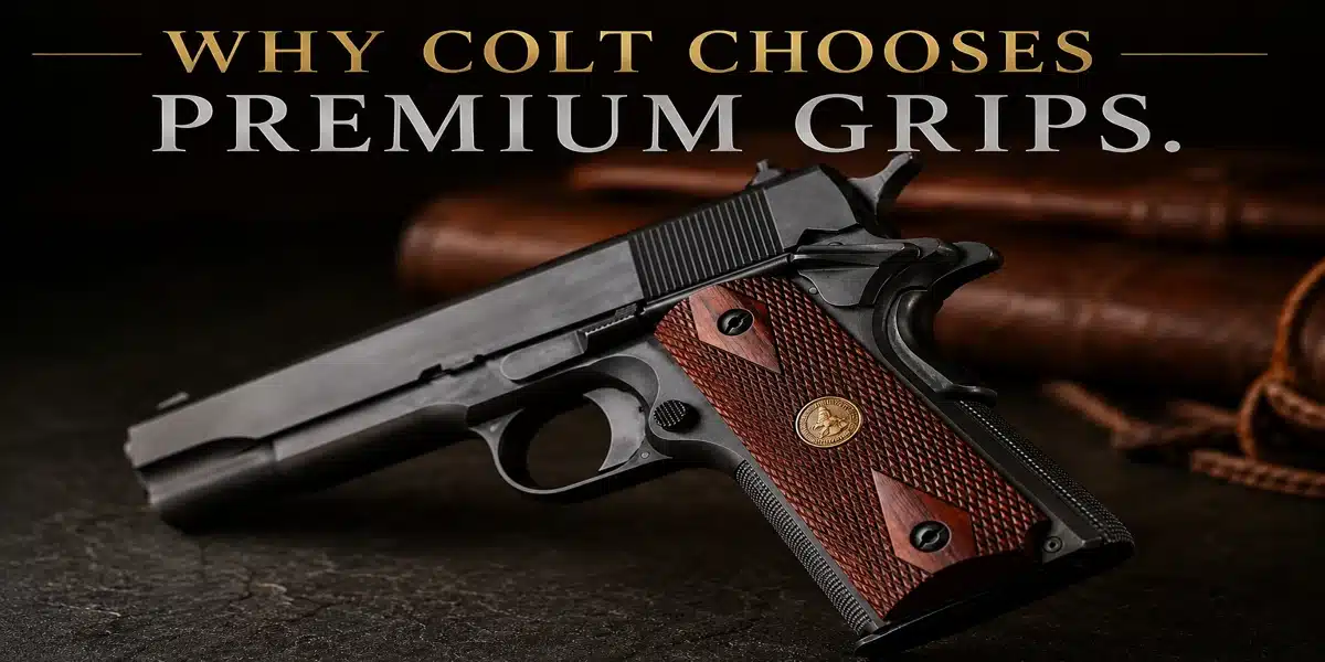 Why Colt choses premium grips