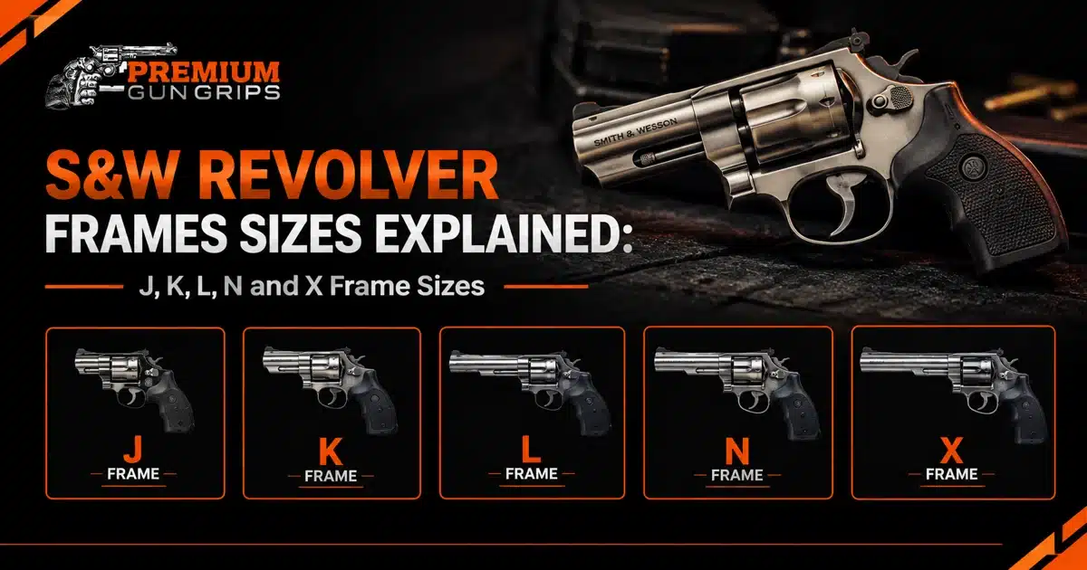 S&W Revolver Frames Sizes